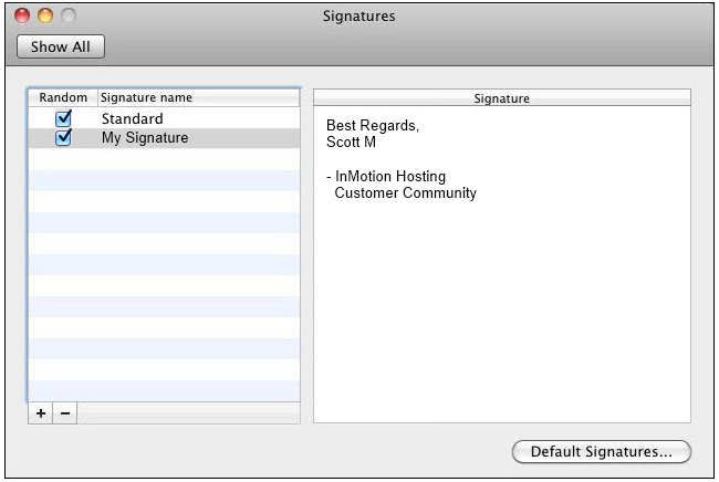 outlook for mac signatures